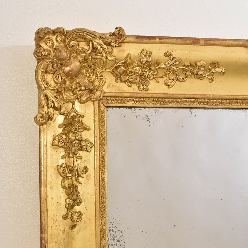 SPR149 1a antique gold wall mirror antique gilt mirrors XIX century.jpg
